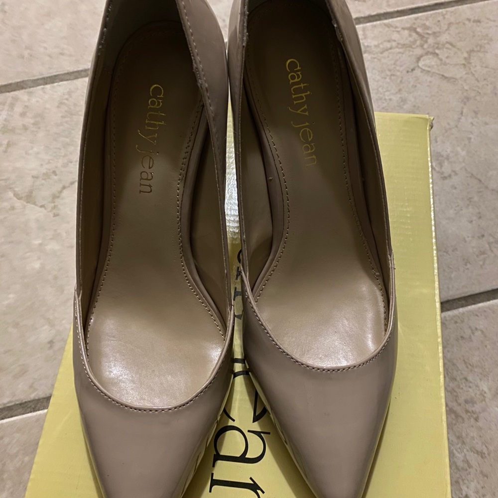 Cathy jeans pump shoes